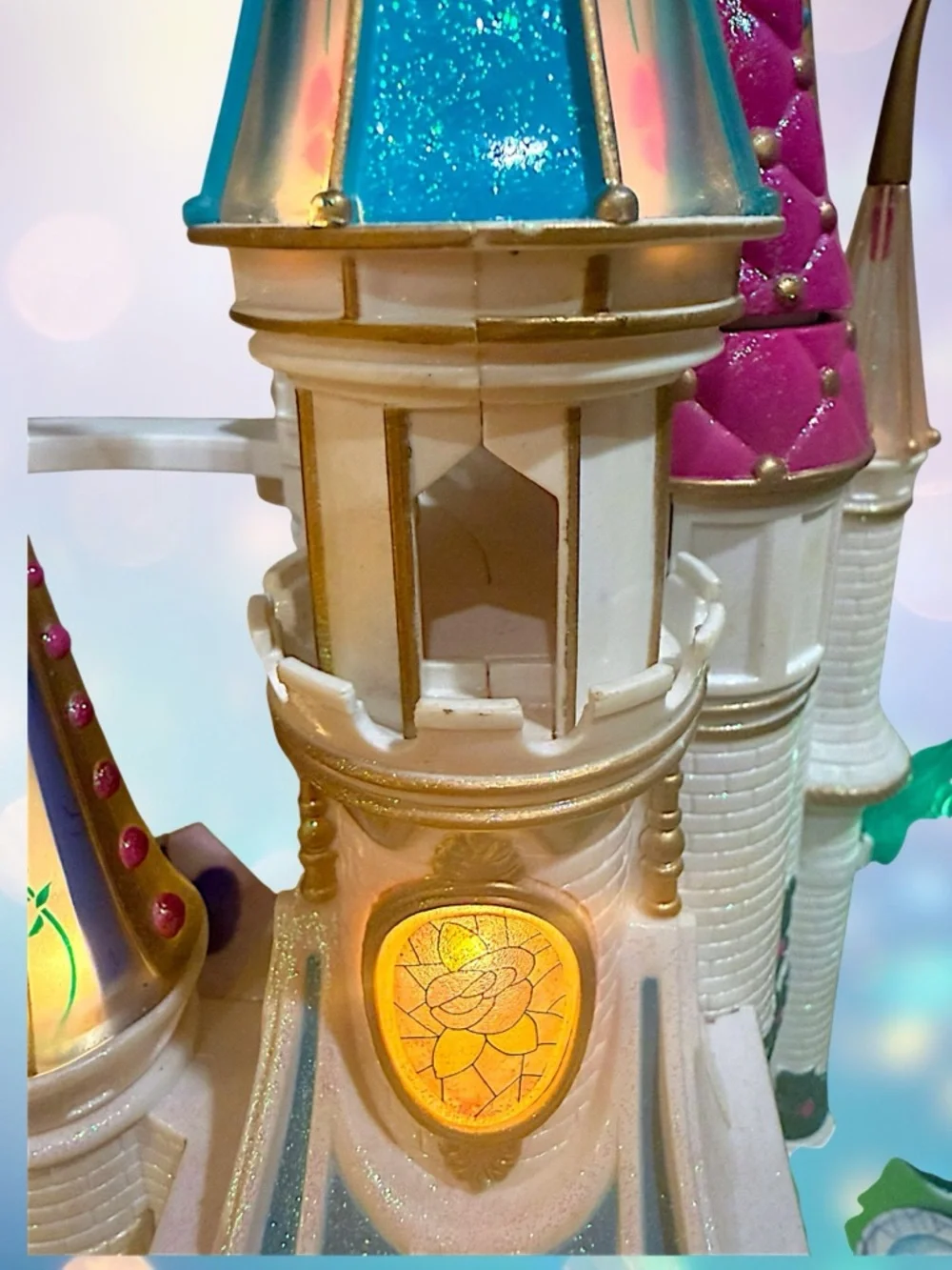 Trendmasters 1998 Beauty and the Beast Castle Playset & Original Figures Works - Picture 9 of 16
